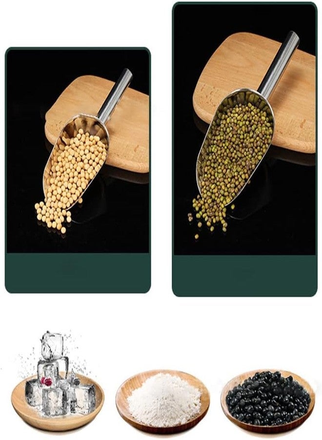 Andrew James Stainless Steel Ice Scoop, Picker, and Popcorn Scoop-Heavy Duty Scooper for Ice Maker, Bucket, Kitchen Freezer, Bar, Party, Wedding-Dishwasher Safe (2) | Commercial for Industrial Use - Image 5